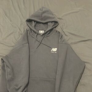Grey new balance hoodie